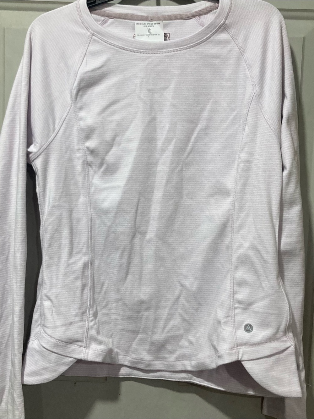 Avalanche Light Pink Long Sleeve Performance Tee